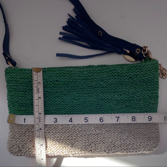 JOY GRYSON GREEN/BLUE SMALL CROSSBODY - Picture 9 of 9
